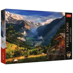 Lauterbrunnen-dolina 1000kosni Premium plus kakovostni puzzle - Trefl