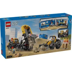 LEGO® City: Buldožer in tovorno vozilo s kipersko prikolico (60494) slika 10