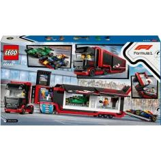 LEGO® City: F1® tovornjak z RB20 in AMR24 F1® avtomobili (60445) slika 5