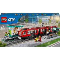 LEGO® City: Tramvaj in postaja v središču mesta (60423)