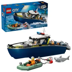 LEGO® City: Prevara s policijskim čolnom (60456)