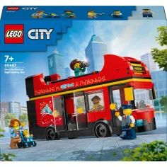 LEGO® City: Rdeči dvonadstropni turistični avtobus (60407) slika 1