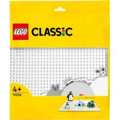 LEGO® Classic: Bel osnovni plošček (11026)