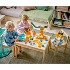LEGO® DUPLO®: 3 v 1 gradbena površina in delovni stroji (10476) slika 5