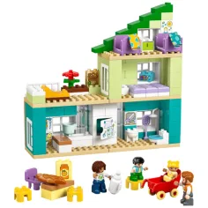 LEGO® DUPLO®: 3 v 1 moderni družinski hiši s figuricami (10470) slika 2