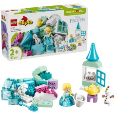 LEGO® DUPLO® Zimska pravljica: kreativna škatla z figuricama Elze in Olafa (10462)
