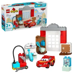 LEGO® DUPLO®: Obisk McQueena pri Doki v garaži (10456)