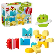 LEGO® DUPLO®: Kreativen in ljubek, 3 v 1 hišni ljubljenčki (10477) slika 1