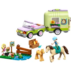 LEGO® Friends: Prikolica za konje in konjeniške prevoze (42695) slika 2