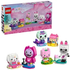 LEGO® Gabi hišna lutka: Gabi mačje prijateljice, zgrajene iz kock (11215)