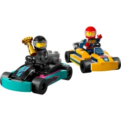 LEGO® City: Gokarti in dirkaški piloti (60400) slika 5