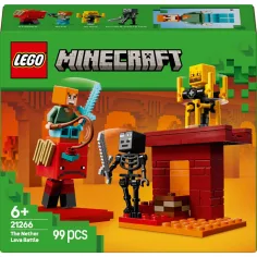 LEGO® Minecraft: Bitka ob podzemnem jezeru lave (3299)