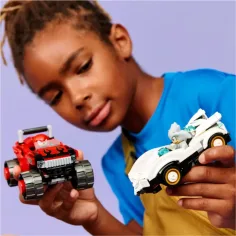 LEGO® Sonic the Hedgehog™: Silver avto proti Knucklesovemu monster trucku (77118) slika 5