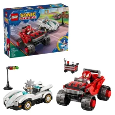LEGO® Sonic the Hedgehog™: Silver avto proti Knucklesovemu monster trucku (77118) slika 1