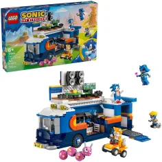 LEGO® Sonic the Hedgehog™: Vozniška baza Sonicove ekipe (77006)