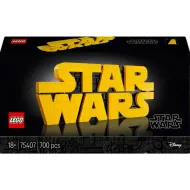 LEGO® Star Wars™: Logotip Vojna zvezd™, zgrajen iz kock (75407)
