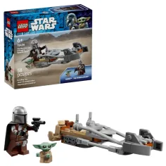 LEGO® Star Wars™: Speeder bike Mandaloriana in Grogu (75436) slika 1