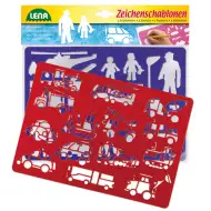 LENA: Risalna šablona Vozila in ljudi