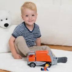 LENA: Truckies Smetarsko vozilo s figurico 22cm slika 4