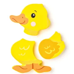 Lesena 4-delna punčka puzzle - Woodyland slika 4