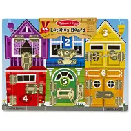 Lesena razvijalna igrača Ključavnice in zapahi - Melissa &amp; Doug