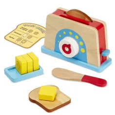 Leseni igralni komplet Maslo in toast - Melissa & Doug slika 2