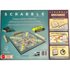 Leseni Scrabble Original in Igra 2v1 - Mattel slika 2