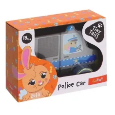 Leseni Tiny Tails magnetski policijski avto - Trefl slika 1