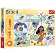 Lilo in Stitch pustolovščine, 160-delni puzzle - Trefl