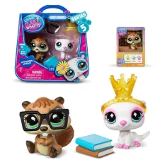 Littlest Pet Shop: Dvojni paket figuric malih ljubljenčkov S5 - Bobra in Vidra slika 2