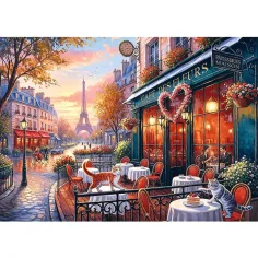 Ljubavna zgodba Ljubezen v Parizu 500-delni Premium plus kvaliteta puzzle - Trefl slika 2
