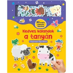 Ljubke dogodivščine na kmetiji! interaktivna knjiga z magnetnimi figurami