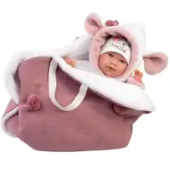 Llorens: Mimi Llorana 42 cm velika lutka jokajoče novorojenke s pestunjo