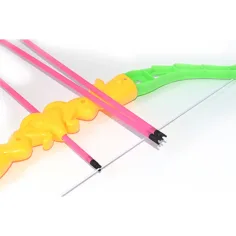 Lokostrelski set s puščicami s priseski in bowling keglji 46 cm slika 4