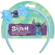 Luna: Lilo & Stitch vzorčasta lasnica z mašno