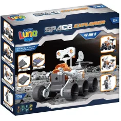 Luna: Raziskovalec vesolja 4 v 1 138 delni sončni raziskovalni robot slika 1