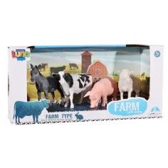 Luna: Set figuric domačih živali 4 kosi