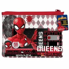 Luna: Set pisalnih potrebščin Spider-Man v PVC torbici