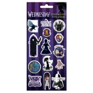Luna: Wednesday 3D puhasti nalepke komplet na listu 10x22 cm