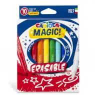 Magic Erasable 10-delni komplet barvnih flomastrov - Carioca