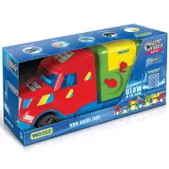 Magic Truck: Smetarsko vozilo s fluorescentnimi lučmi 60 cm - Wader