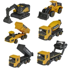 Majorette - Volvo Edition gradbeni delovni stroji v več različicah - Simba Toys slika 2