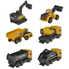 Majorette - Volvo Edition gradbeni delovni stroji v več različicah - Simba Toys slika 3