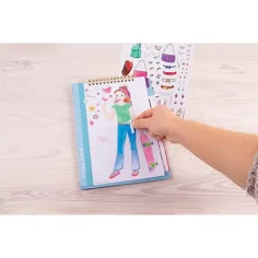 Make It Real: Cvetoča kreativnost Skicirka za modno oblikovanje slika 3