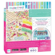 Make It Real: Komplet za pripravo nakita - Elegantni neonski cofi slika 2