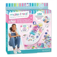 Make It Real: Sticker Chic Okrasitev Čevljev - Moda mavrične poti
