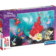 Mala morska deklica 24 delni maxi supercolor puzzle - Clementoni