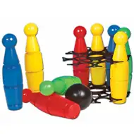 Mali 9-delni komplet za bowling - D-Toys