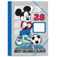 Mapa z gumo velikosti 25x35 cm Miki Miška