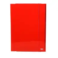 Mapa z gumo velikosti A/4 Spirit: Rdeče barve